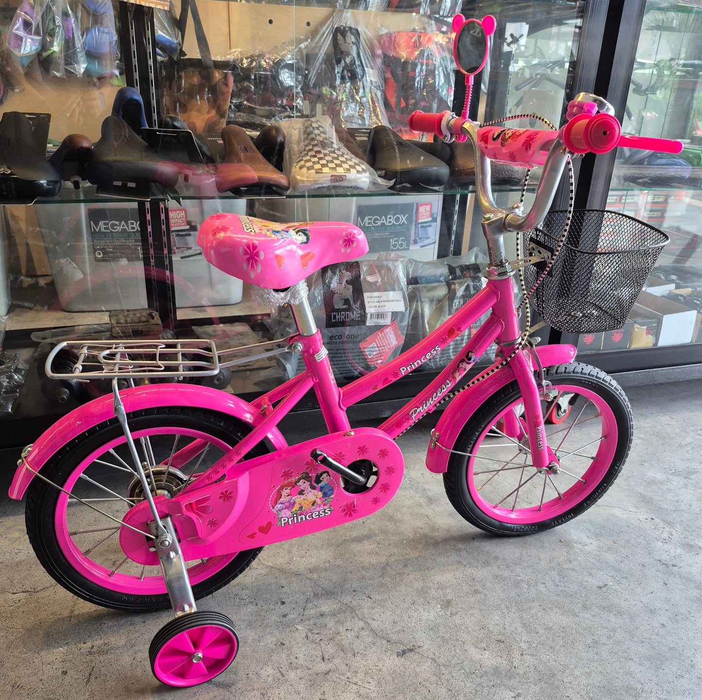 Bike 14 Princess (suitable for kids aged 3 to 4 years old)