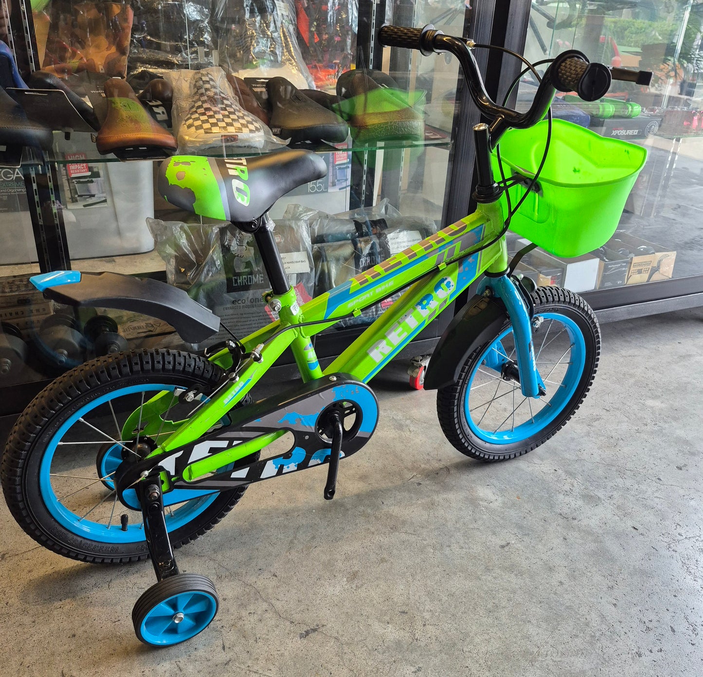 Bike 14 Retro (suitable for kids aged 3 to 4 years old)
