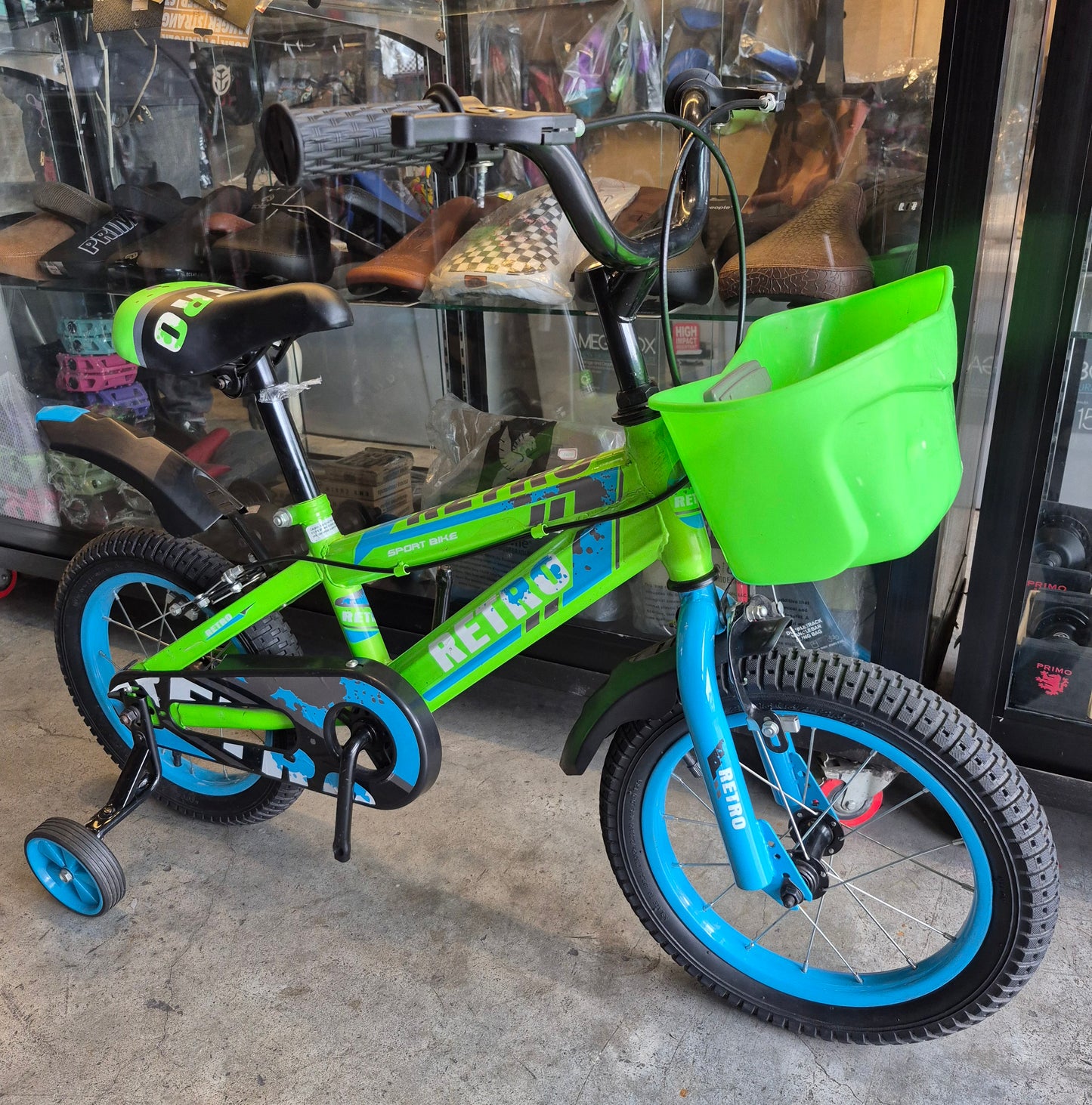 Bike 14 Retro (suitable for kids aged 3 to 4 years old)