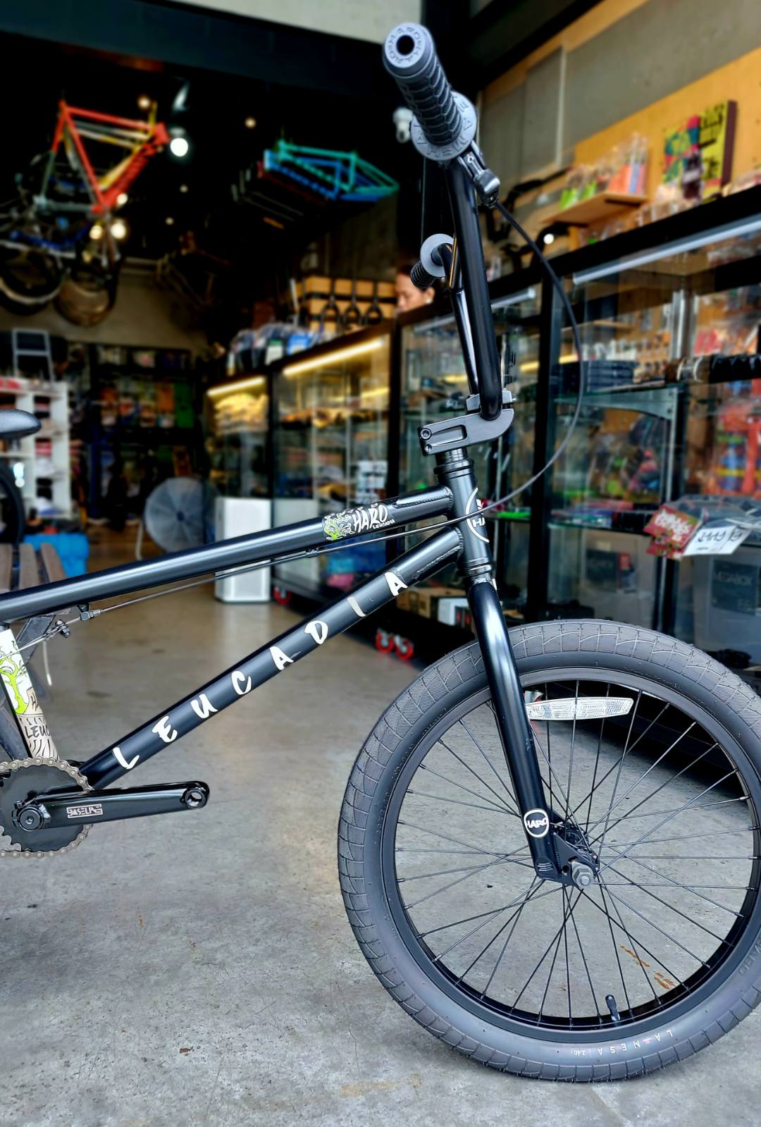 Haro Leucadia Matte Black BMX Bike