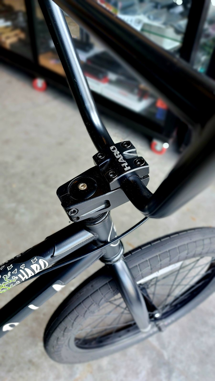 Haro Leucadia Matte Black BMX Bike