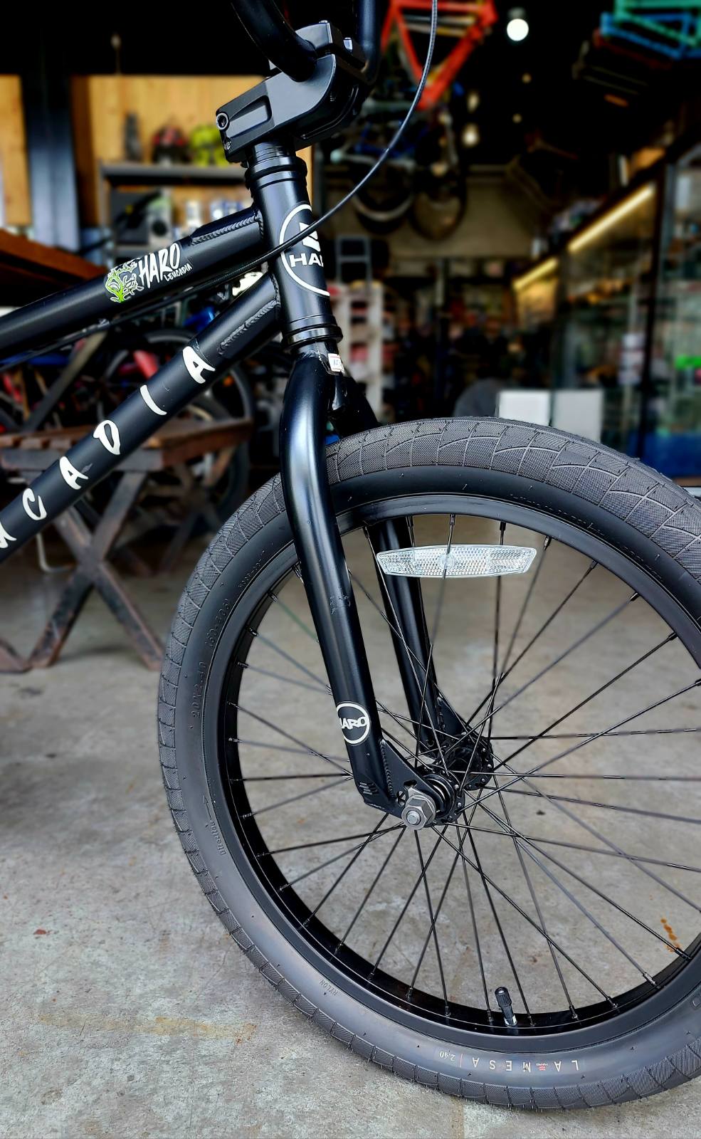 Haro Leucadia Matte Black BMX Bike