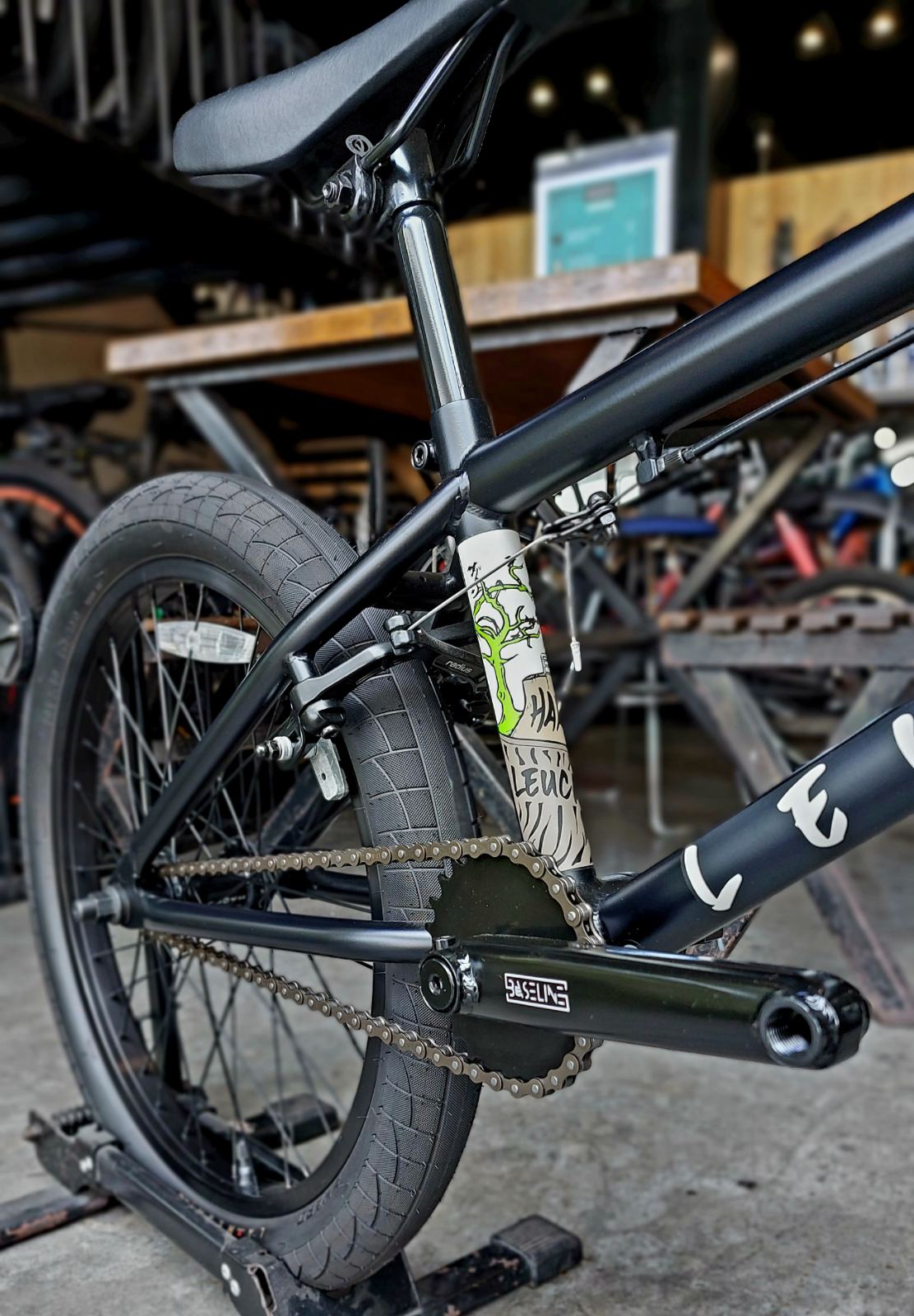 Haro Leucadia Matte Black BMX Bike
