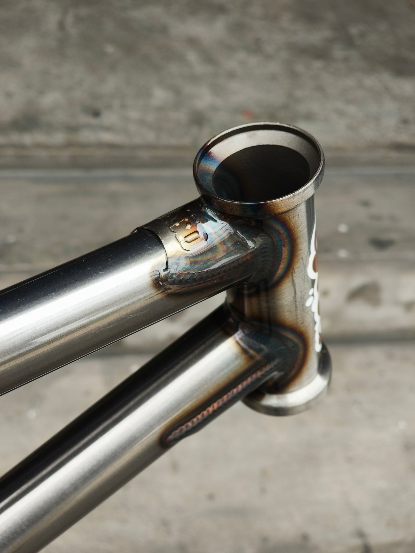 BSD, Steeze BMX Frame 20.7" - Clear Raw