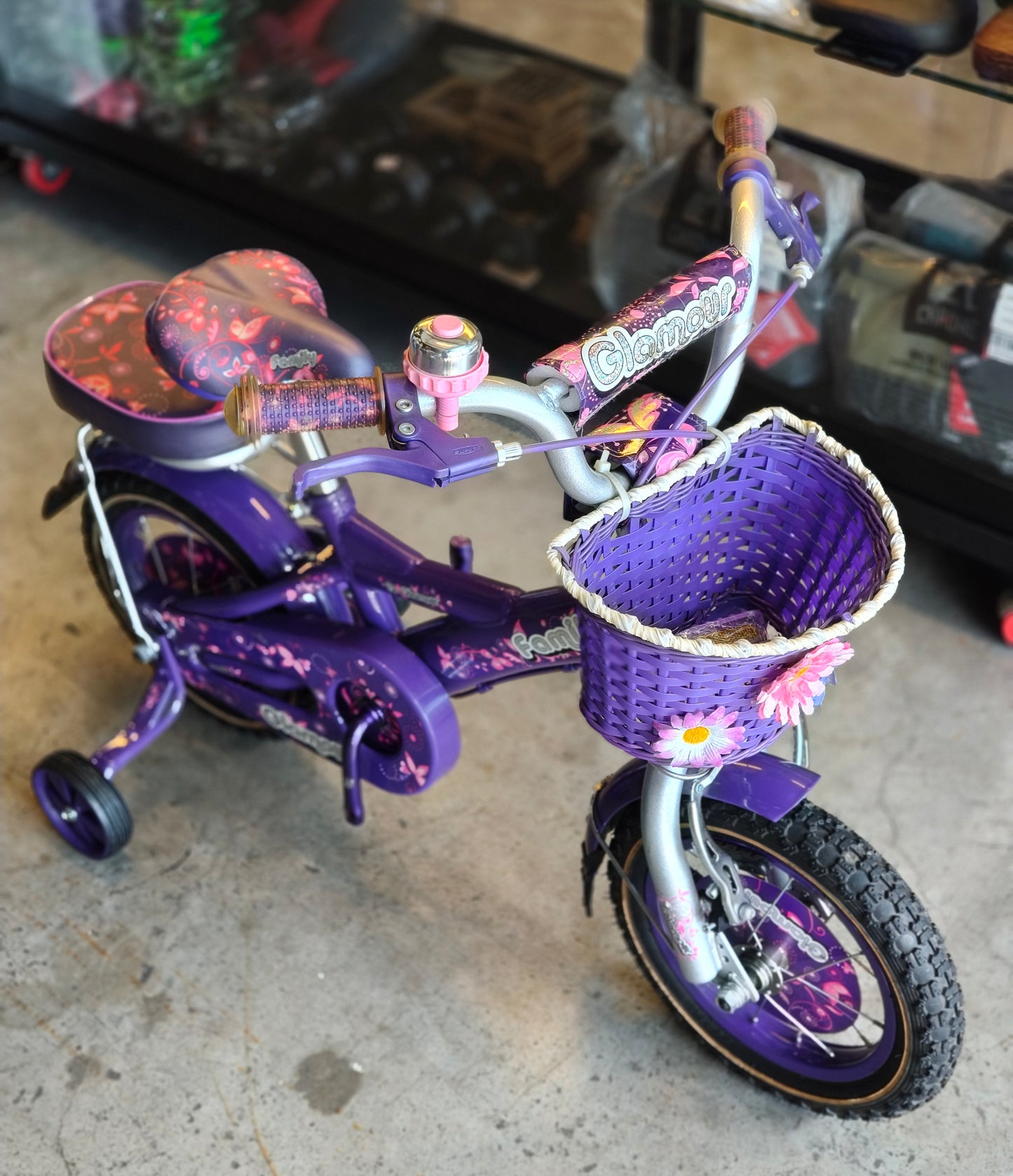 Bike 12 Glamour (suitable for kids aged 2 to 3 years old)