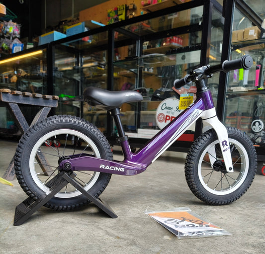 Bike 12 Maru Push bike MR4 Purple (suitable for kids aged 2 to 3 years old)