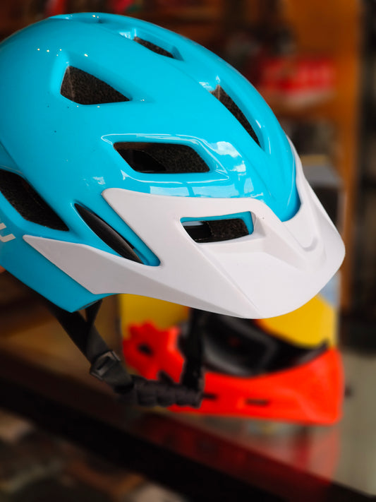 Kids Helmet Maru, Full face - Blue Red