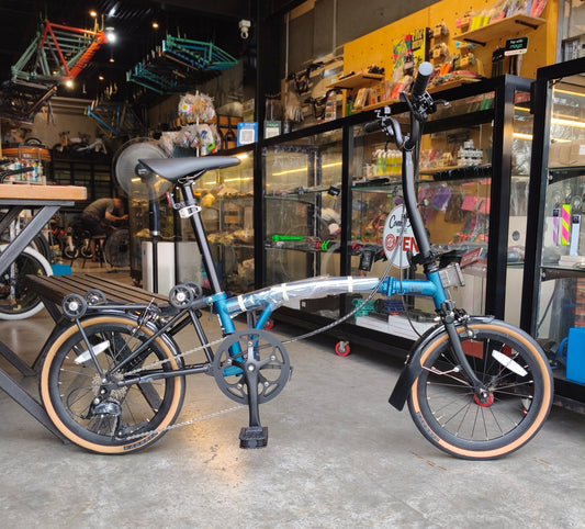 Folding Bikes - Pikes Blue
