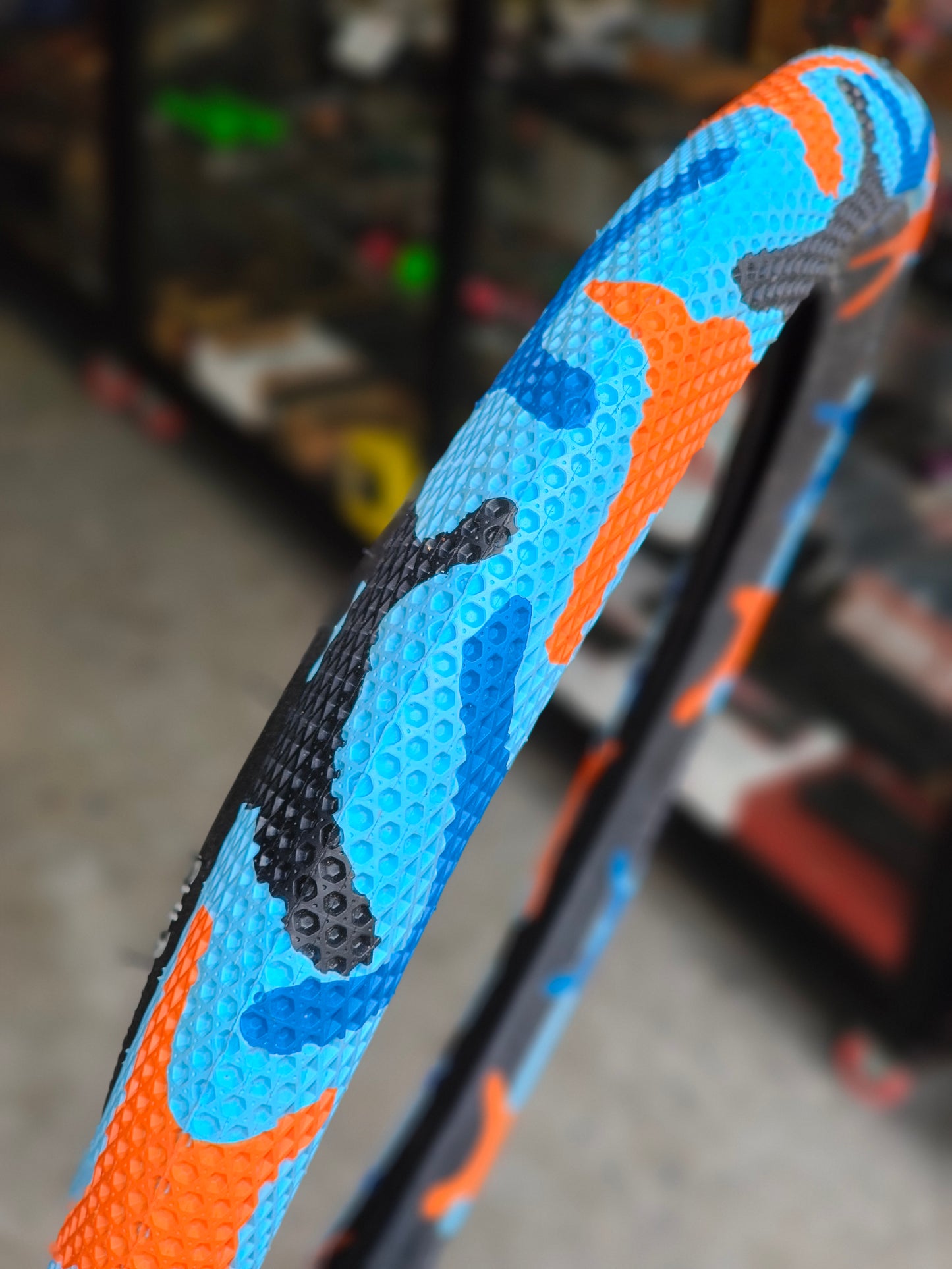 Cult x Vans BMX Tire 20 x 2.40" Camo Blue Orange sold by pair