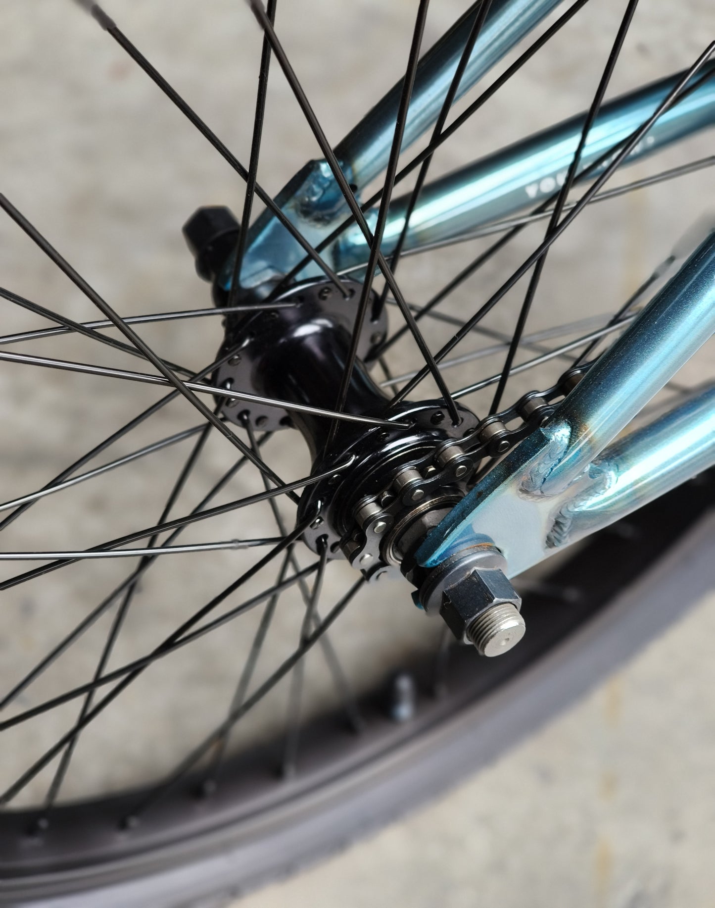GT Bicycle Slammer BMX Bike Mint color Gyro Brake Setup