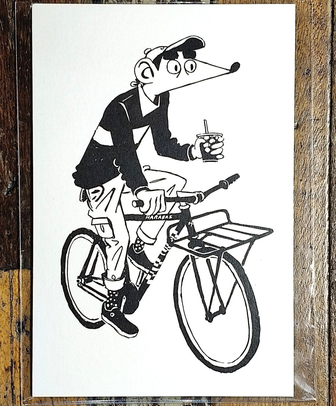 Bike Travel Postcards (sold per piece)