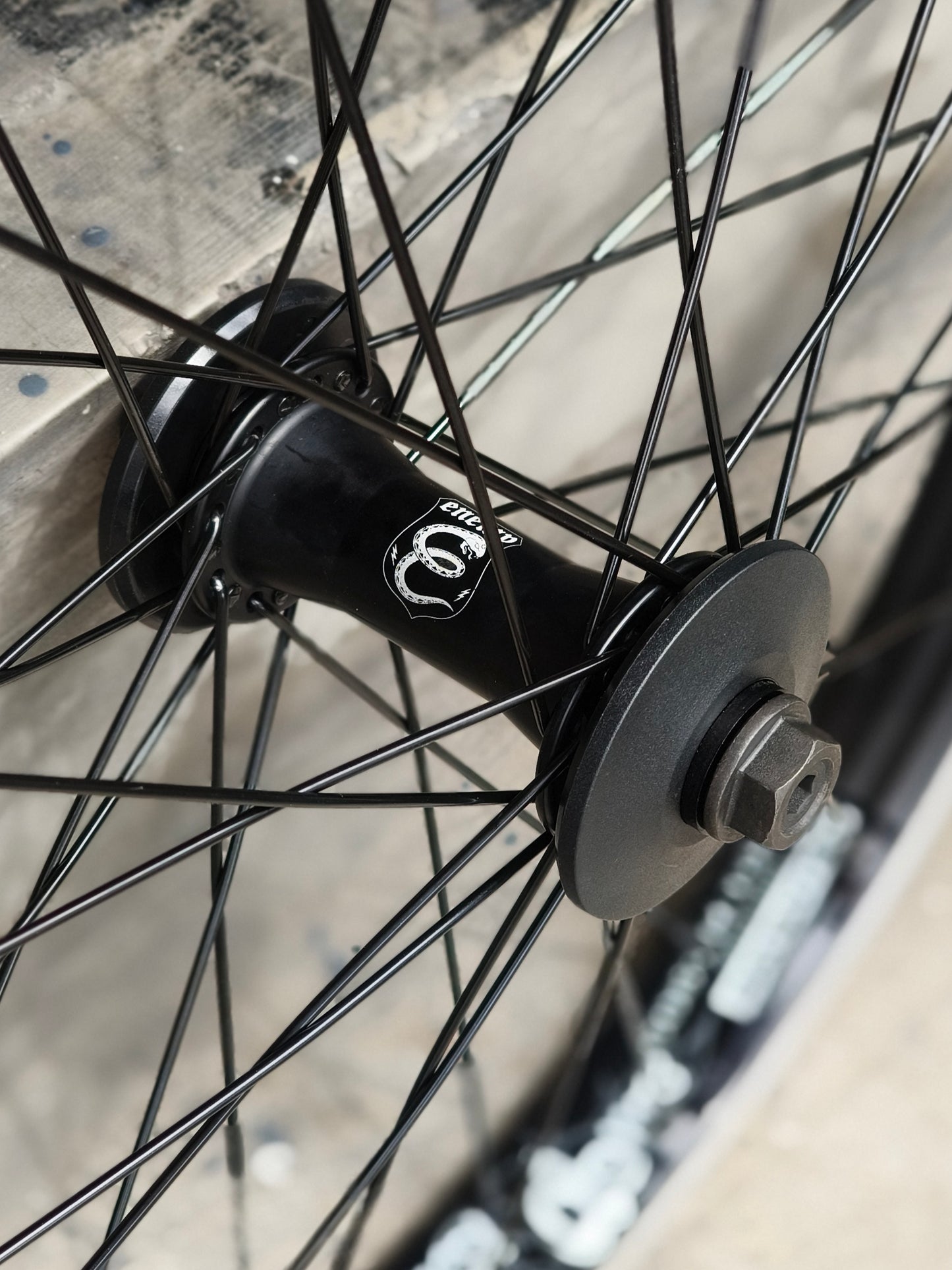 Rim Set, Alex Supra Dome Rims powered by Enemy Axis Front & Sonic Rear Hubs (sold as set)