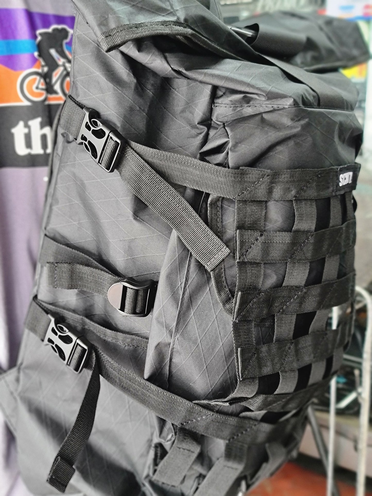Backpack - Sack It, Rolltop Black