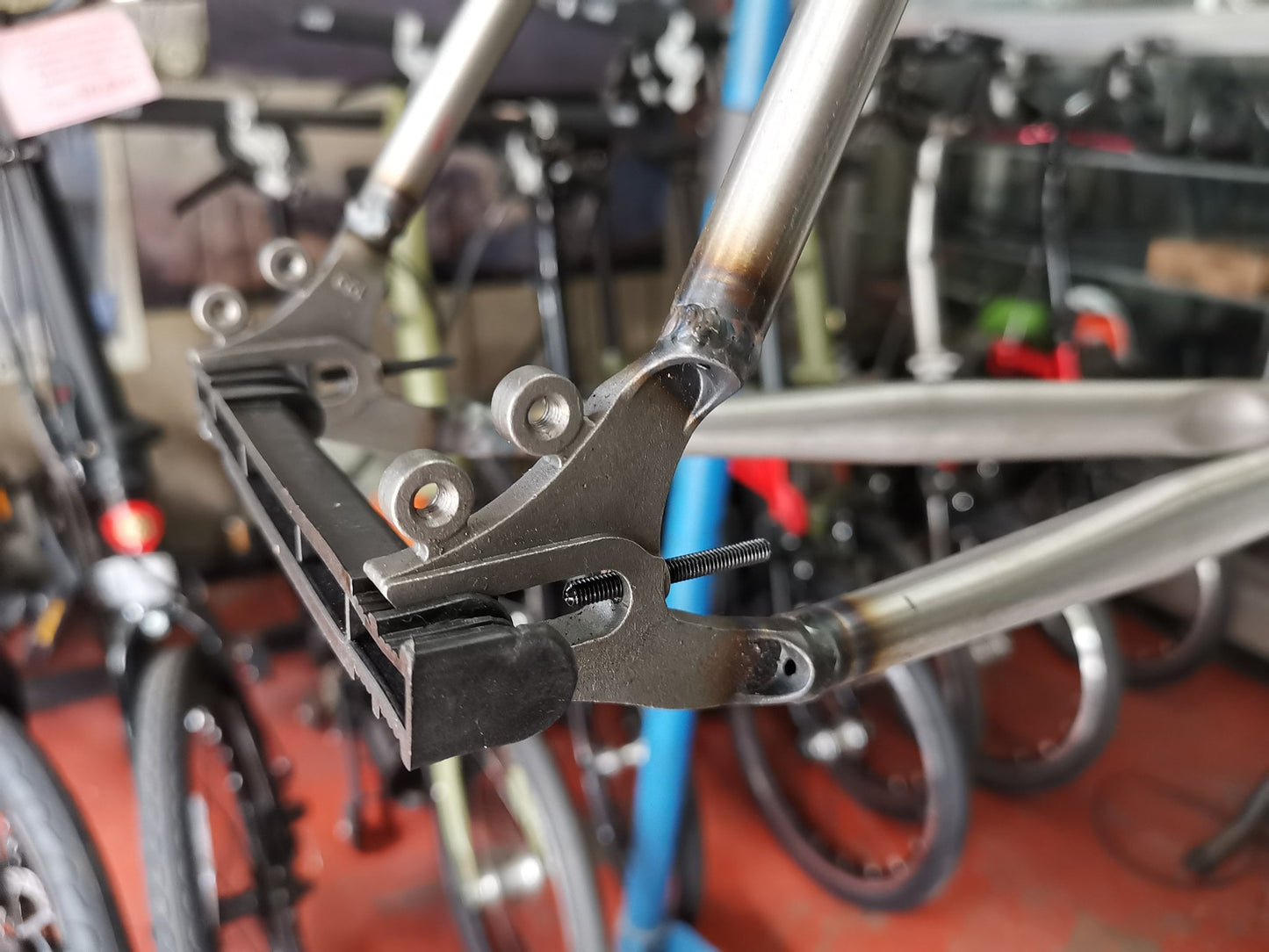 The Project, Hiten V2 Fixed gear/ SS Frame - Gloss Raw Finish