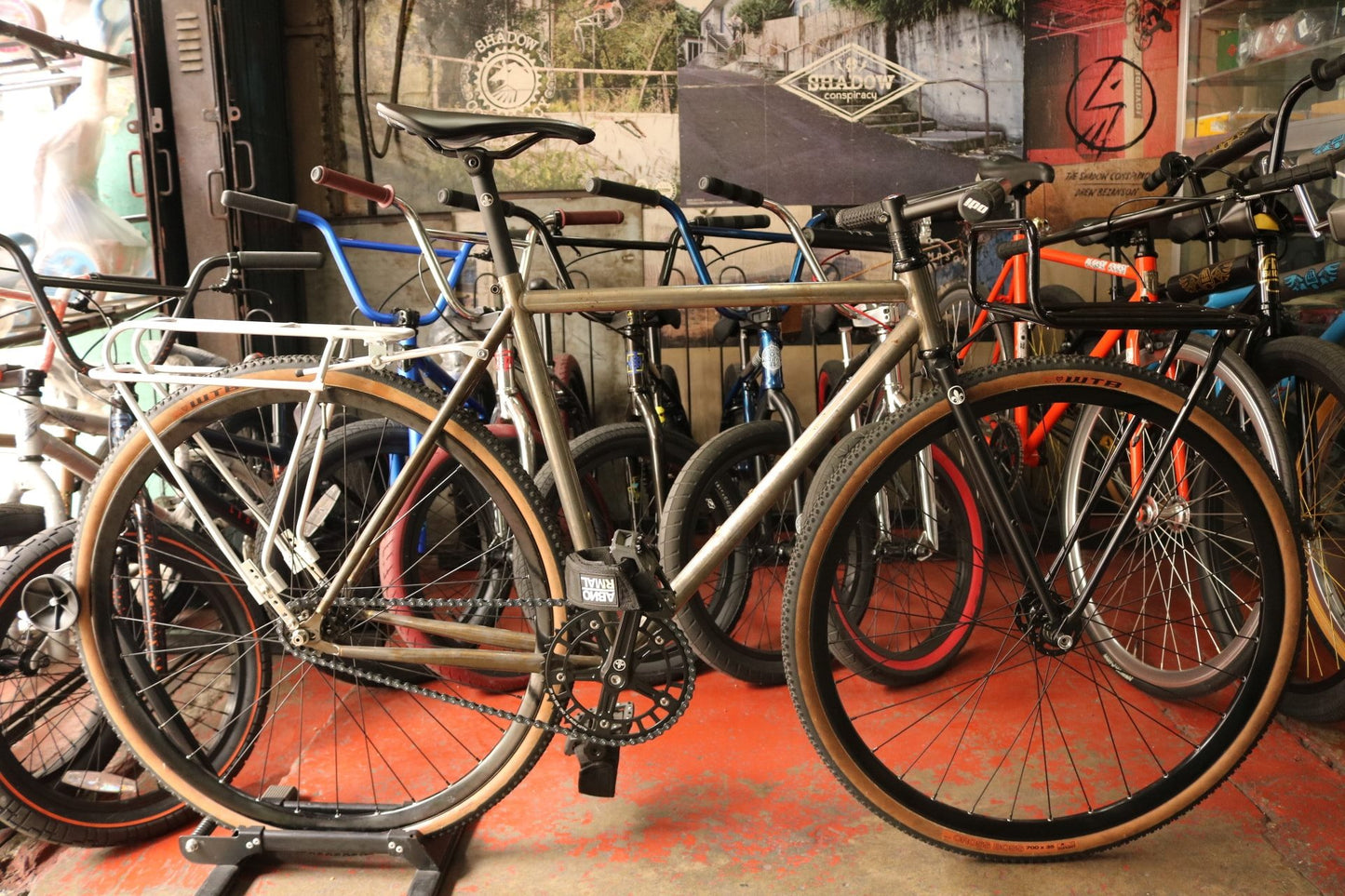 The Project, Hiten V2 Fixed gear/ SS Frame - Gloss Raw Finish