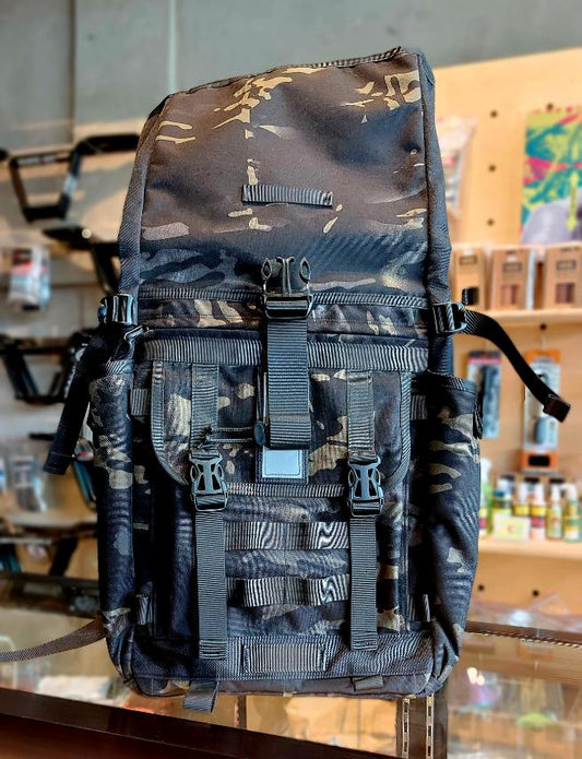 Backpack - Exonomad, Rolltop Black Camo