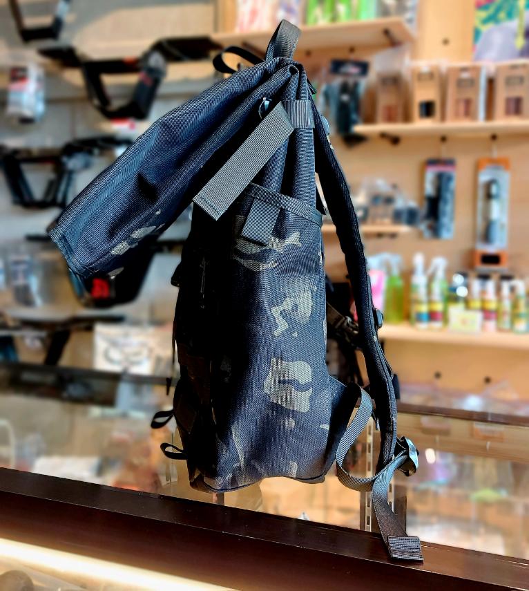 Backpack - Exonomad, Rolltop Black Camo