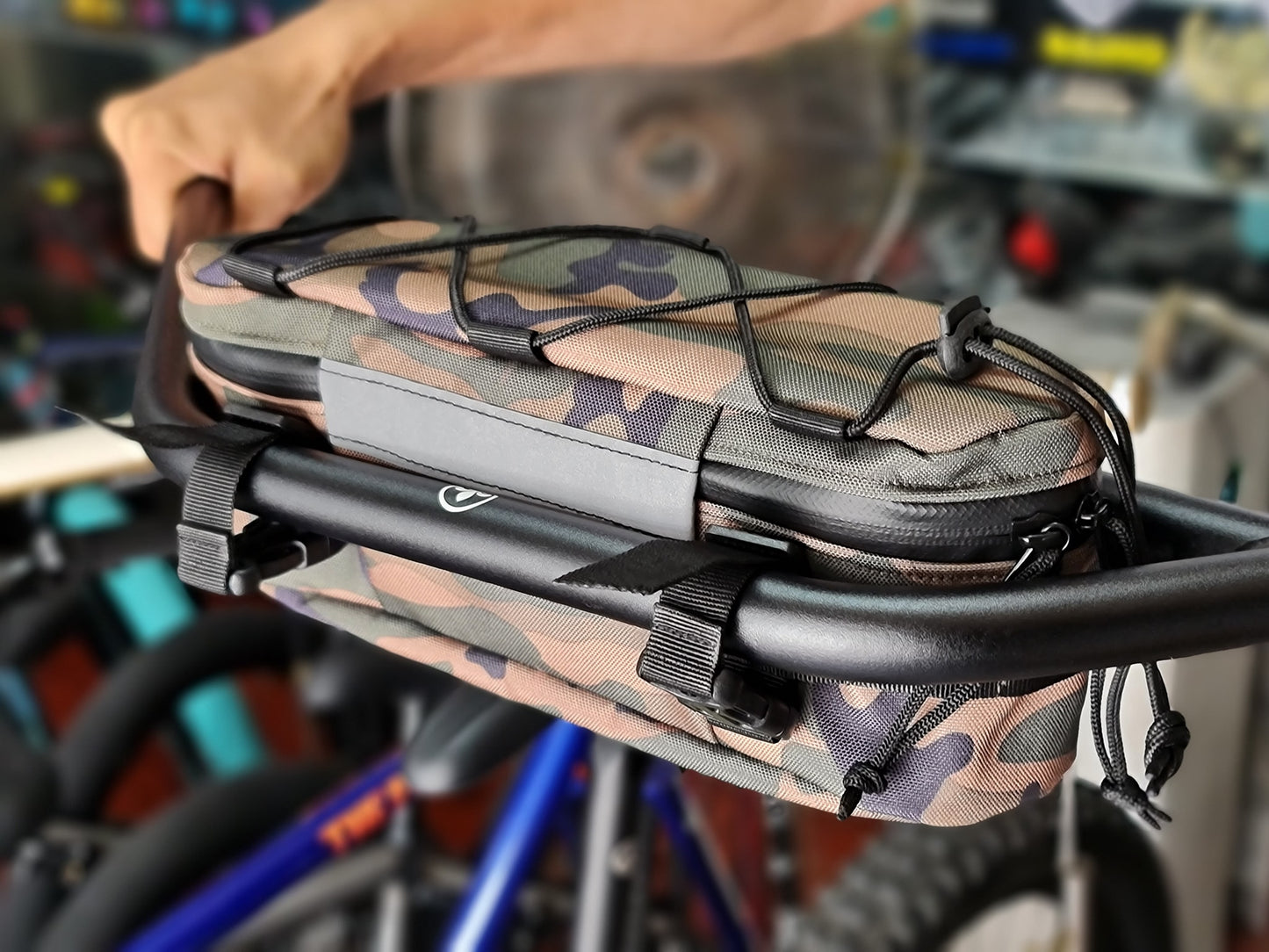 Handle Bar Touring Bag - Exonomad (available in Camo )