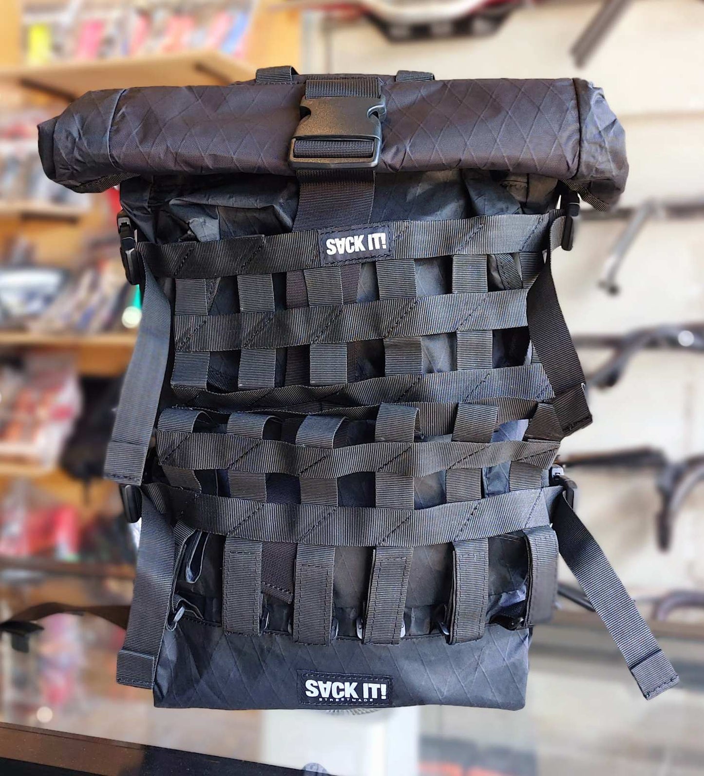 Backpack - Sack It, Rolltop Black