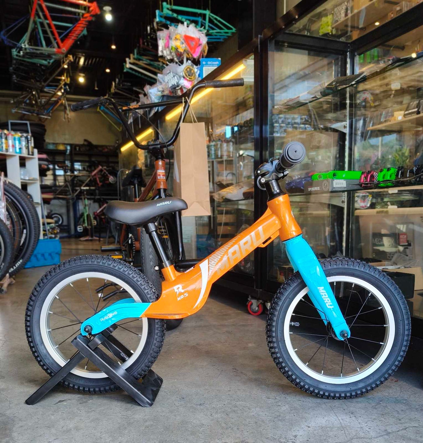 Bike 14 Maru Push Bike (suitable for kids aged 3 to 4 years old)