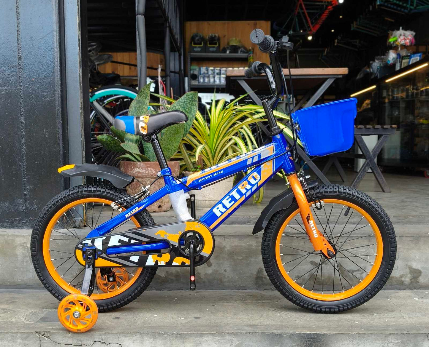 Bike 16 Retro (suitable for kids aged 4–5 years old)