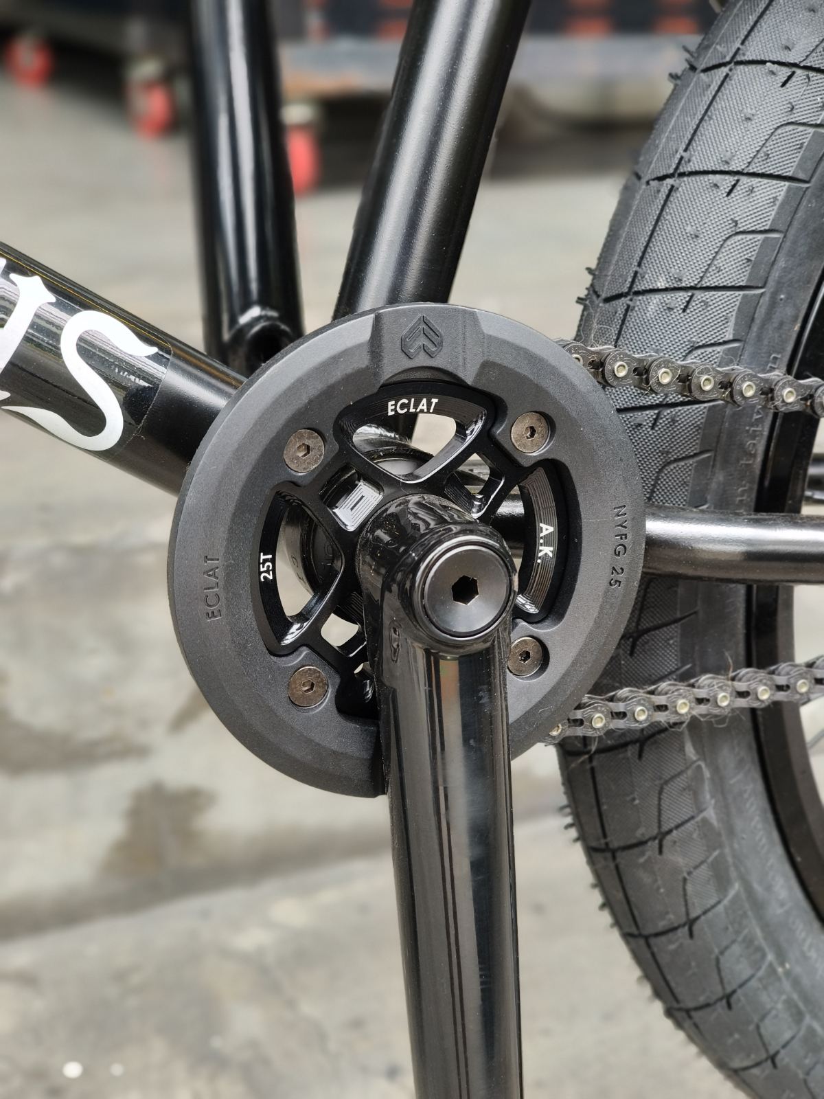 Cult,Begin Frame Custom Built, BMX