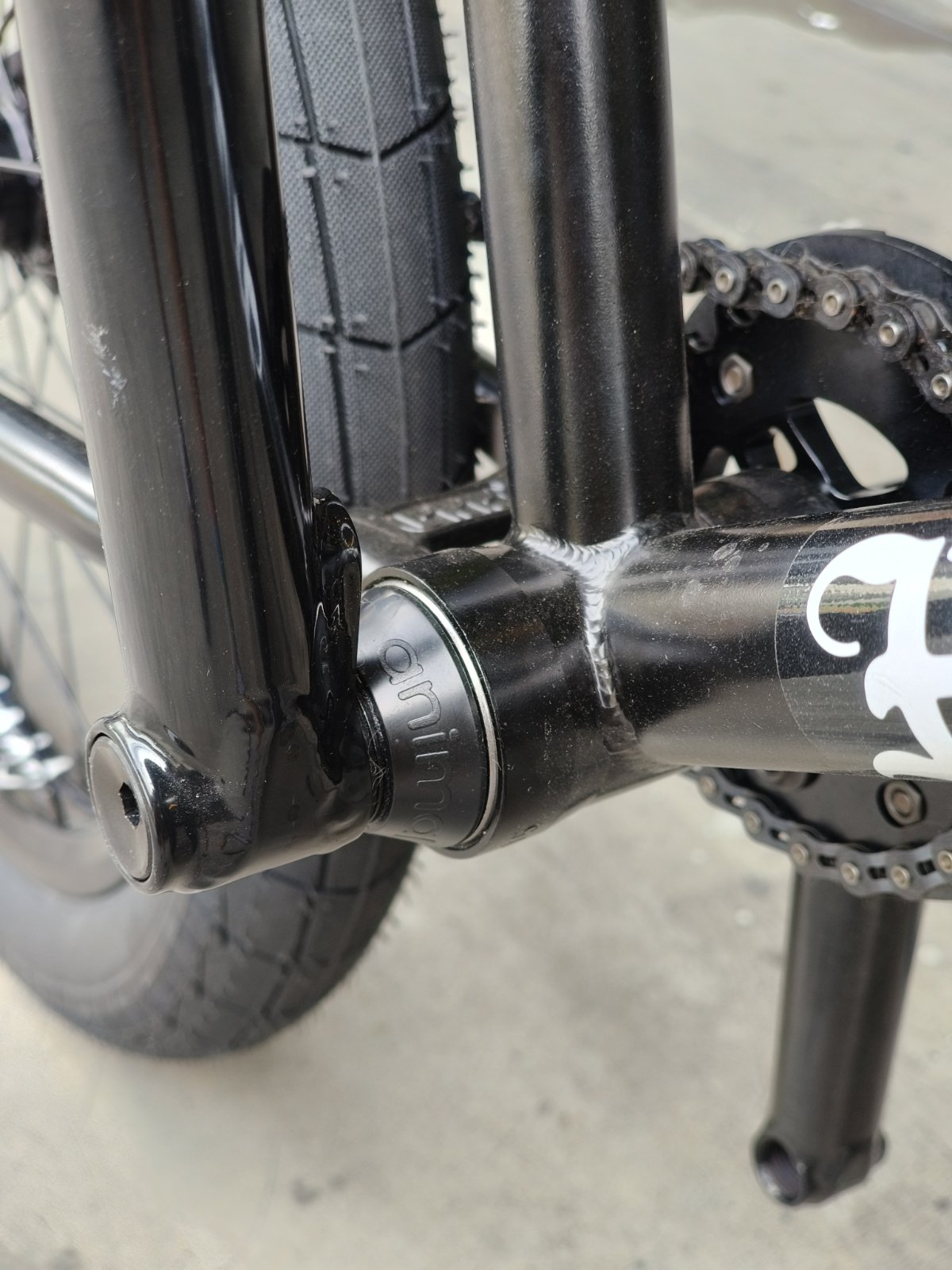 Cult,Begin Frame Custom Built, BMX