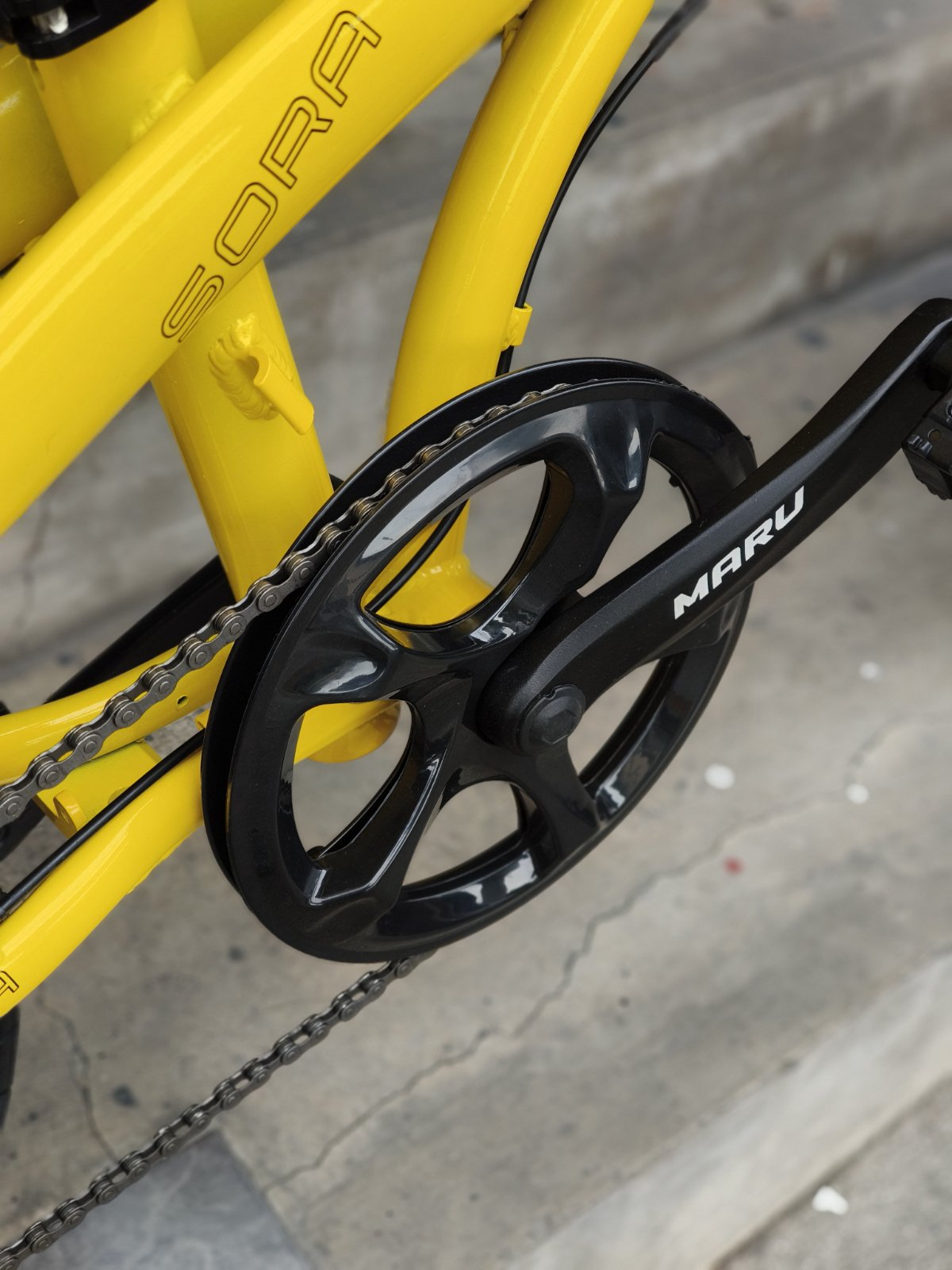 Folding Bike, Maru Sora 20", Alloy Disc Brake