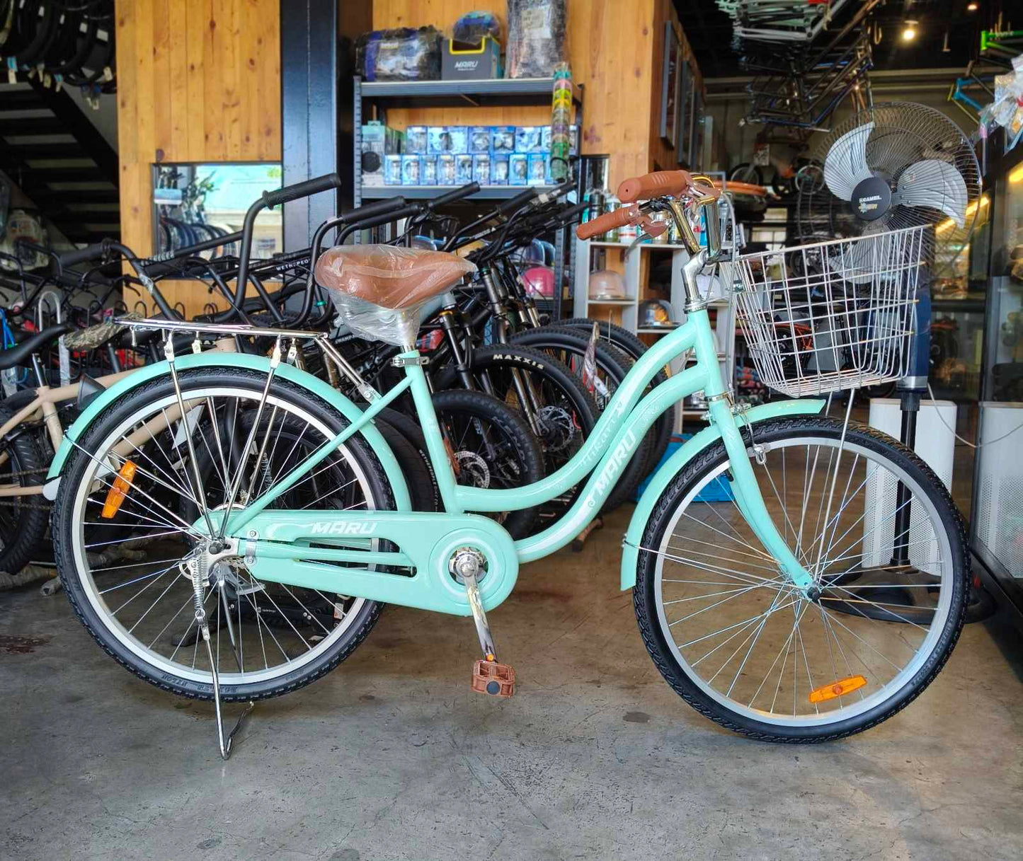 Bike 24" Maru Hikari Urban Series Pastel Mint