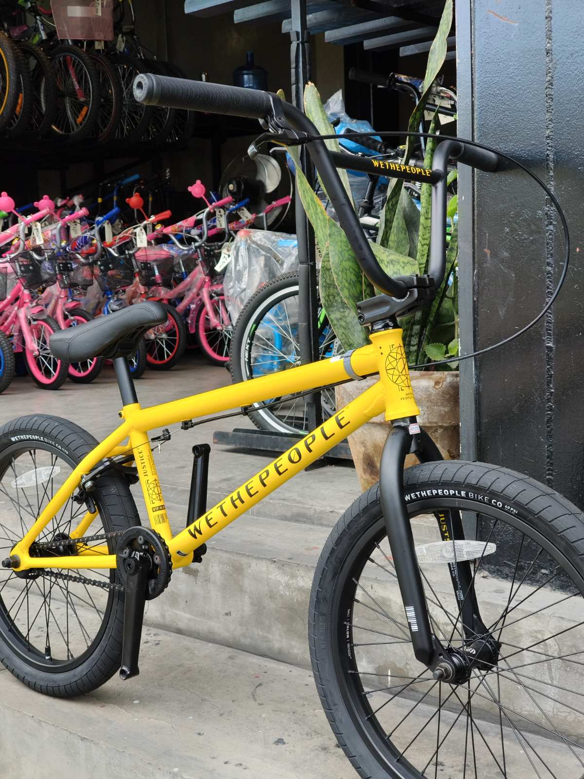 Wethepeople Justice BMX Matte Taxi Yellow - Main Image