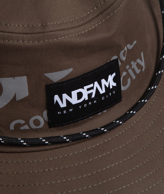 Godandfamous, Boonie Hat - Olive Drab