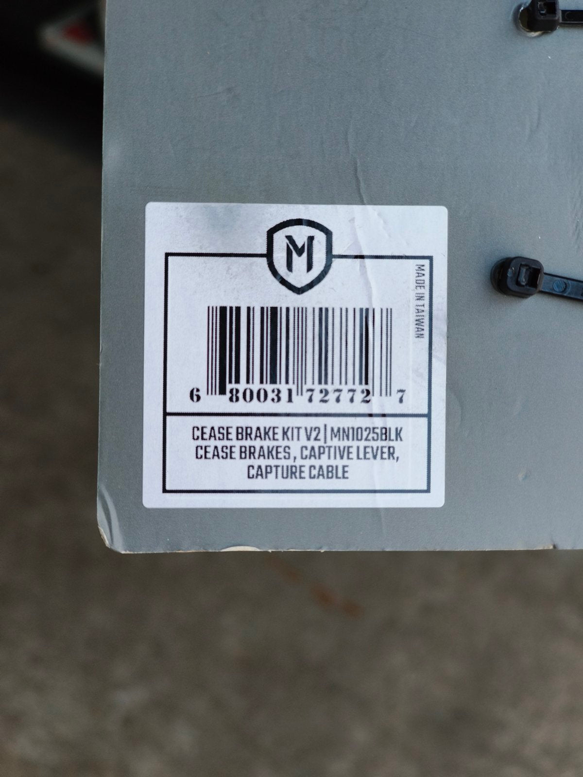 Mission BMX, Brake Kit Cease V2