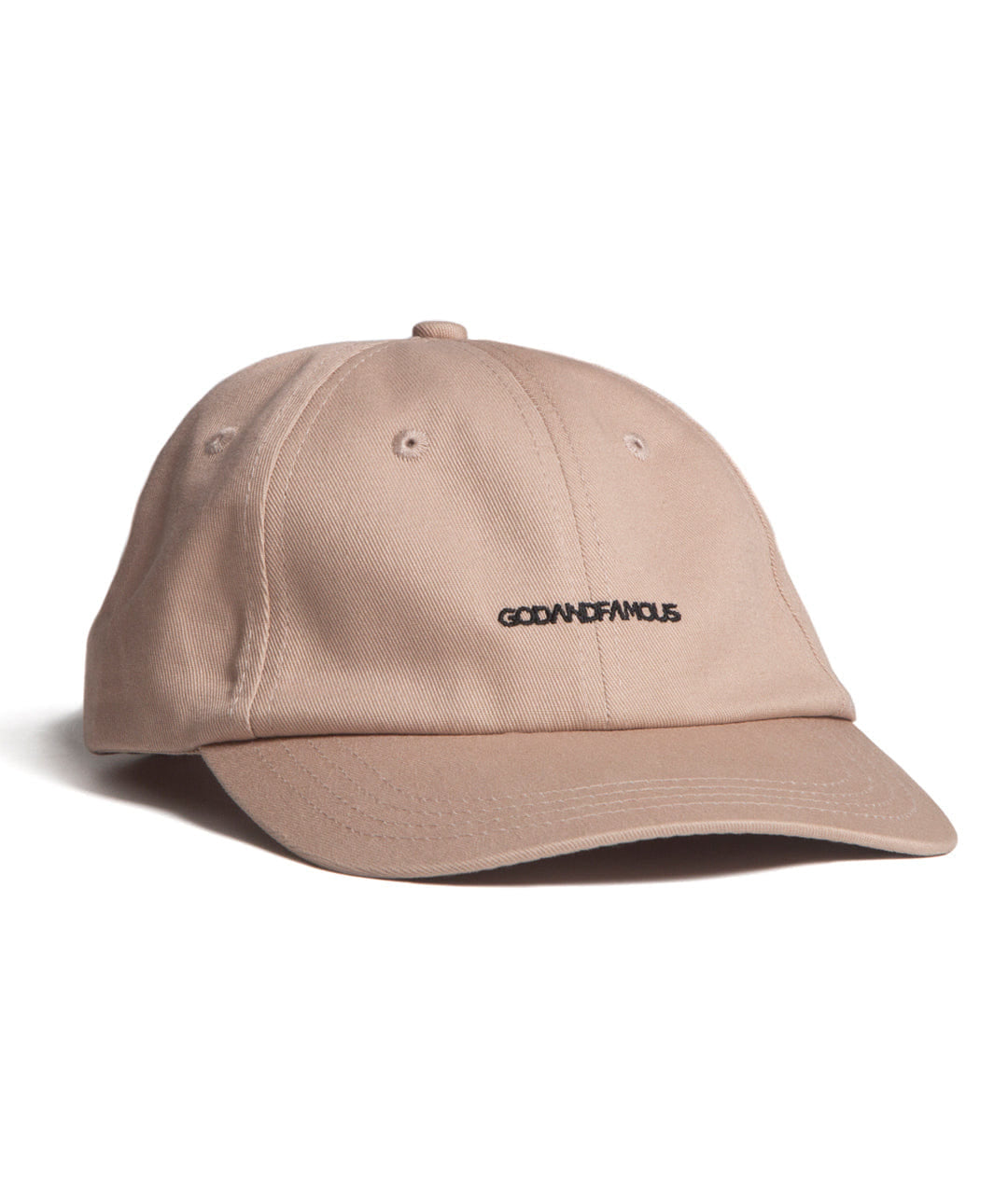 Godandfamous, Team 6 panel Hat - Sand