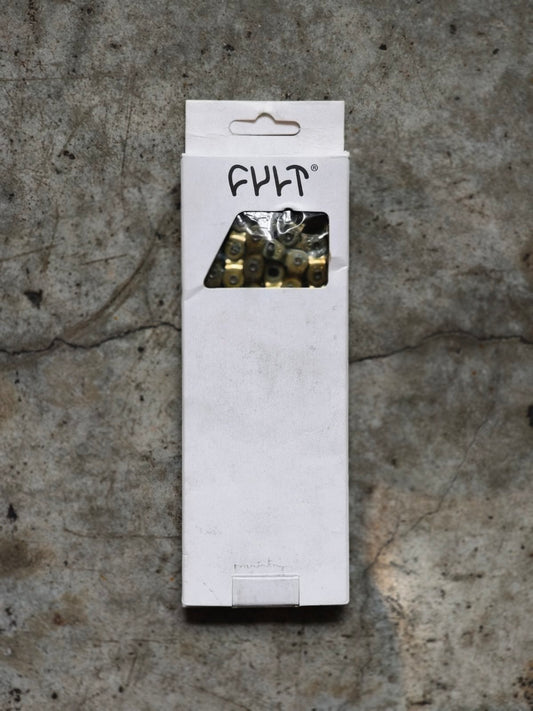 Cult, Halflink Chain Gold 1/2 x 1/8"