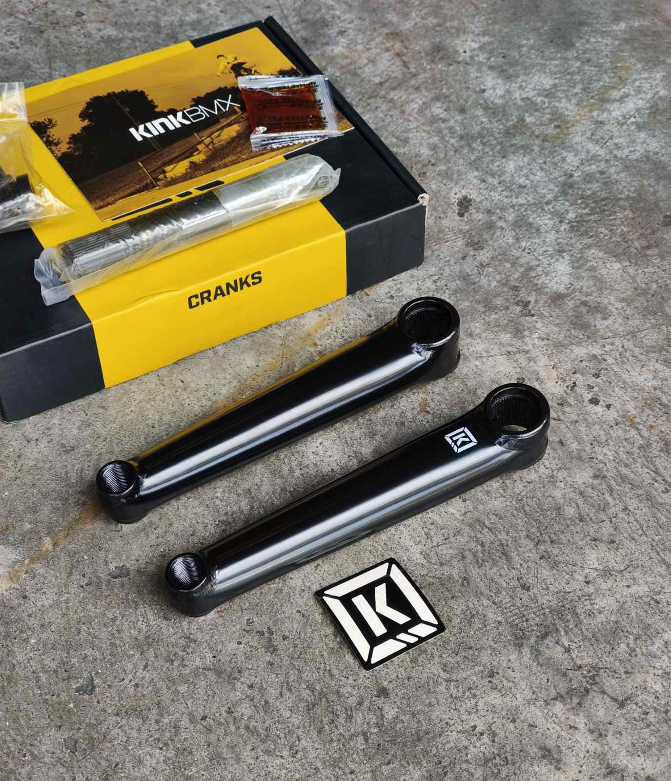 Kink BMX, Brace Cranks (170mm)