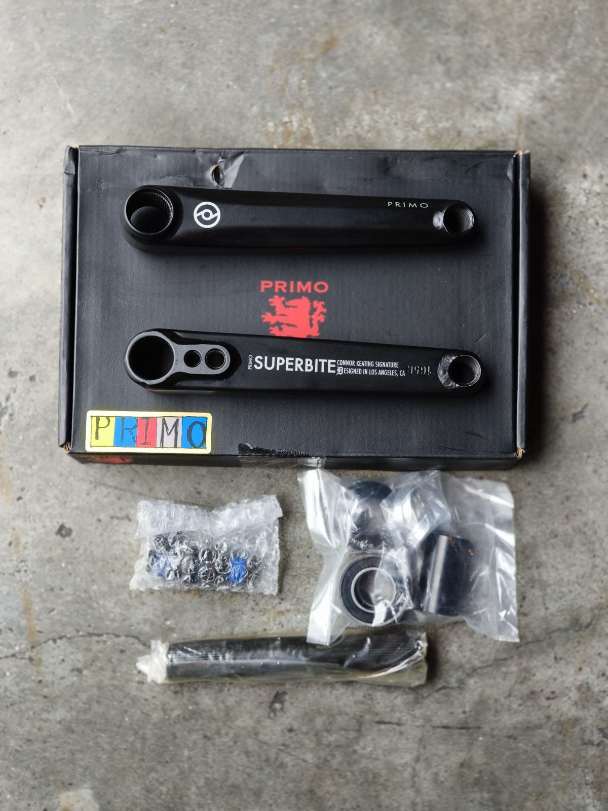 Primo Superbite Cranks 165mm w/ 22mm BB – BMX Cycle Center