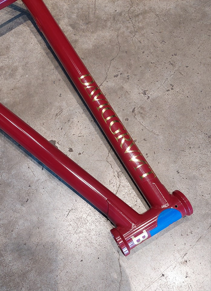 BSD Raider, David Grant signature BMX frame, 20.75" top tube
