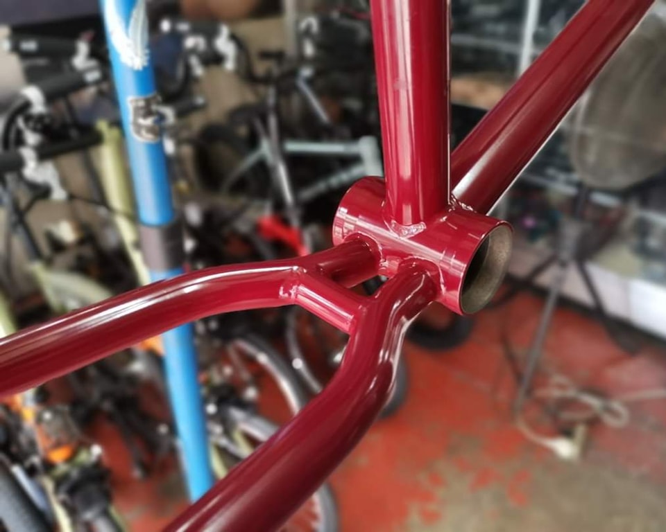 BSD Raider, David Grant signature BMX frame, 20.75" top tube