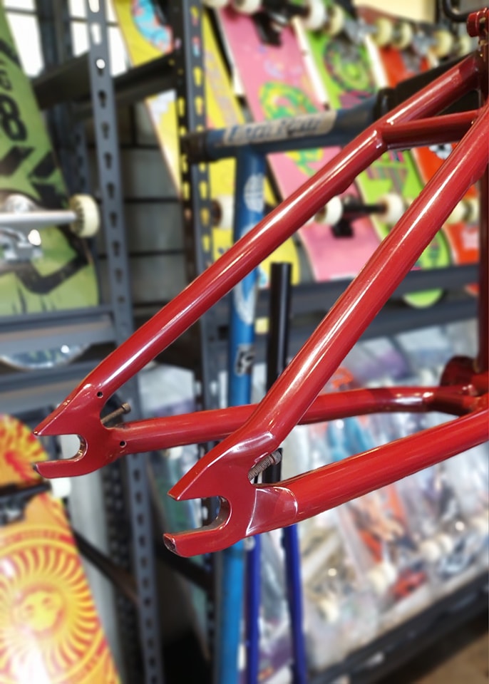 BSD Raider, David Grant signature BMX frame, 20.75" top tube