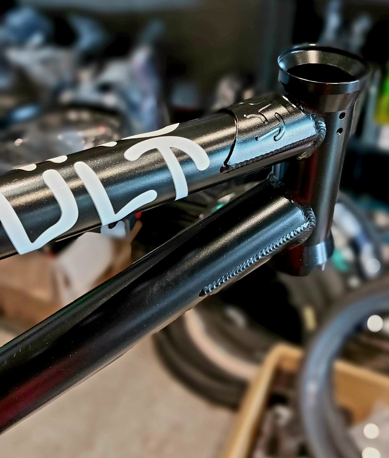 Cult Tech BMX Frame, 20.6" top tube