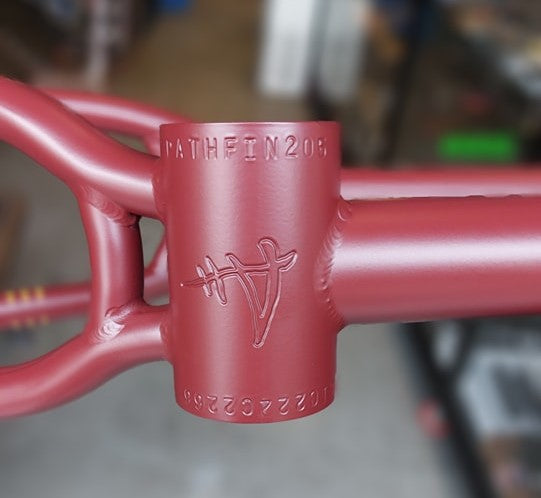 Wethepeople Pathfinder BMX Frame, 20.5" top tube