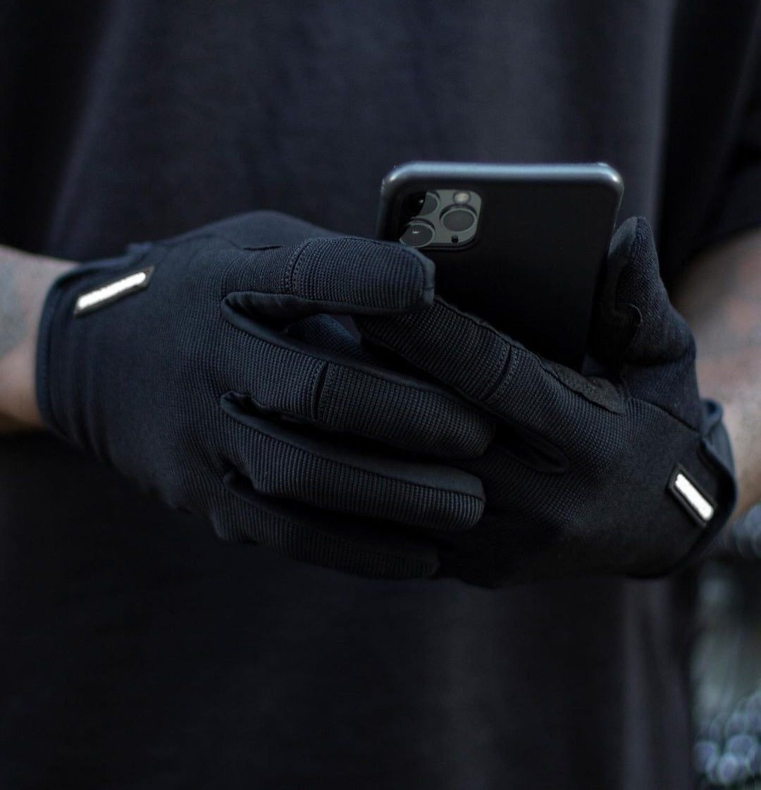Godandfamous, Cycling Gloves Black (sold by pair)