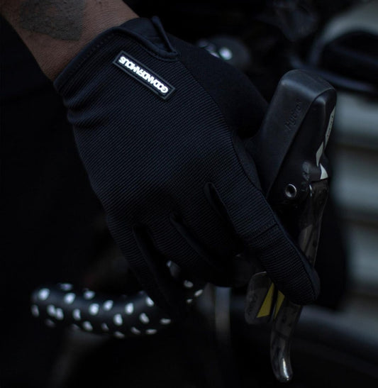 Godandfamous, Cycling Gloves Black (sold by pair)
