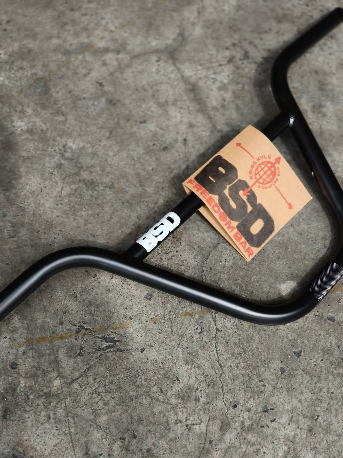 BSD Freedom BMX Bar, 2pc bar type, 9" rise