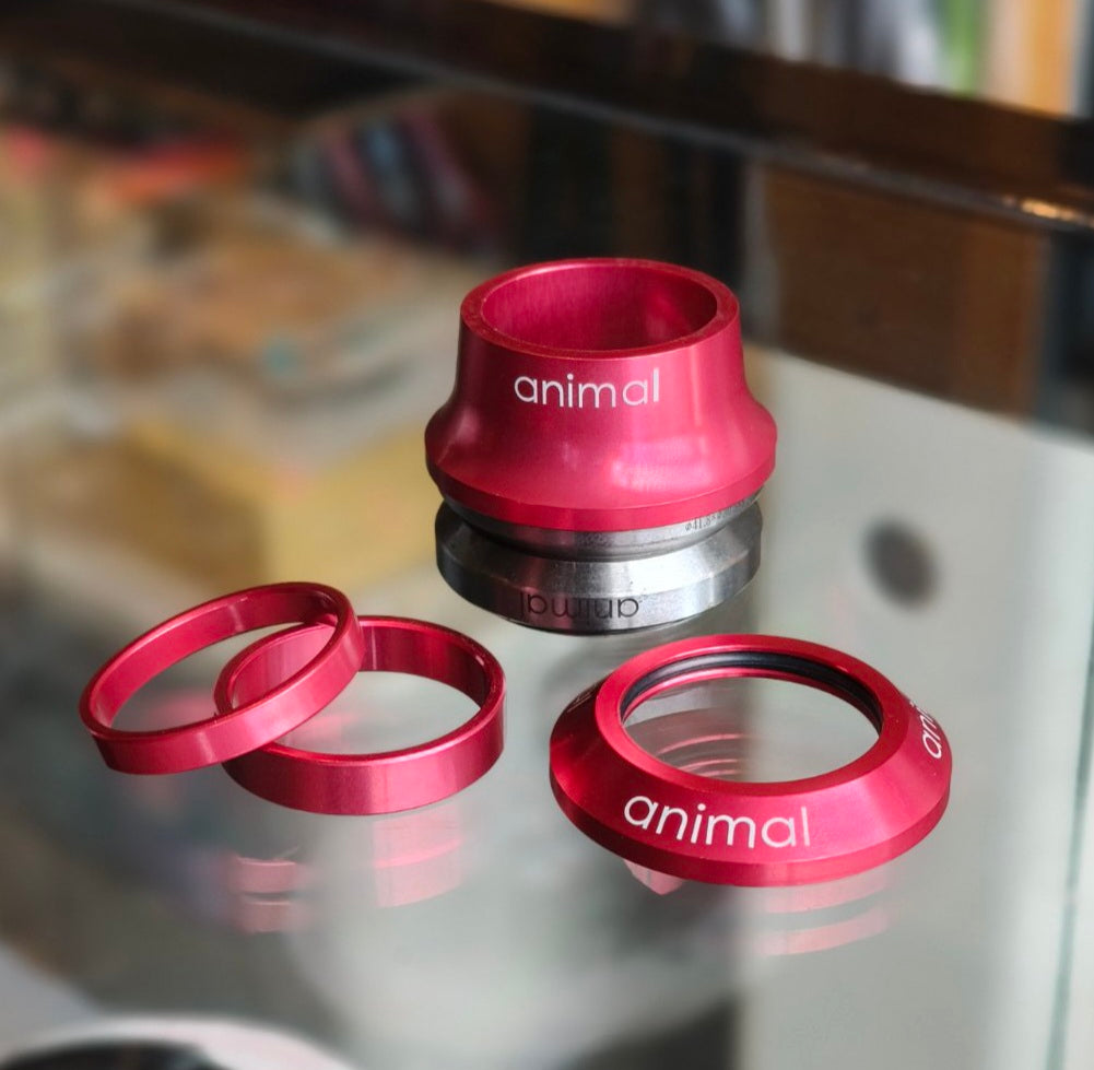 Animal, Integrated Head set- Red