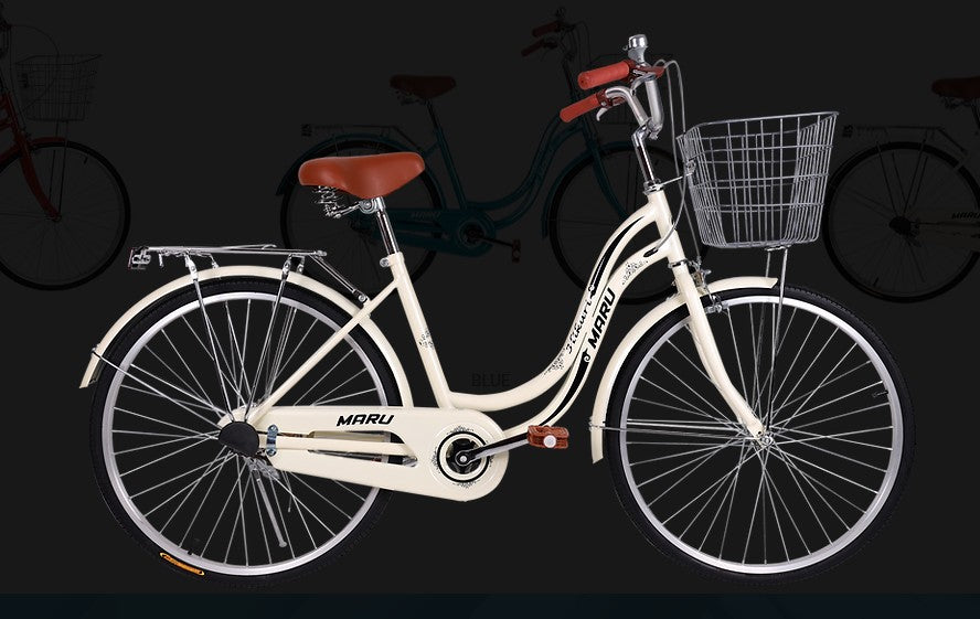 Bike 24" Maru Hikari Urban Series White
