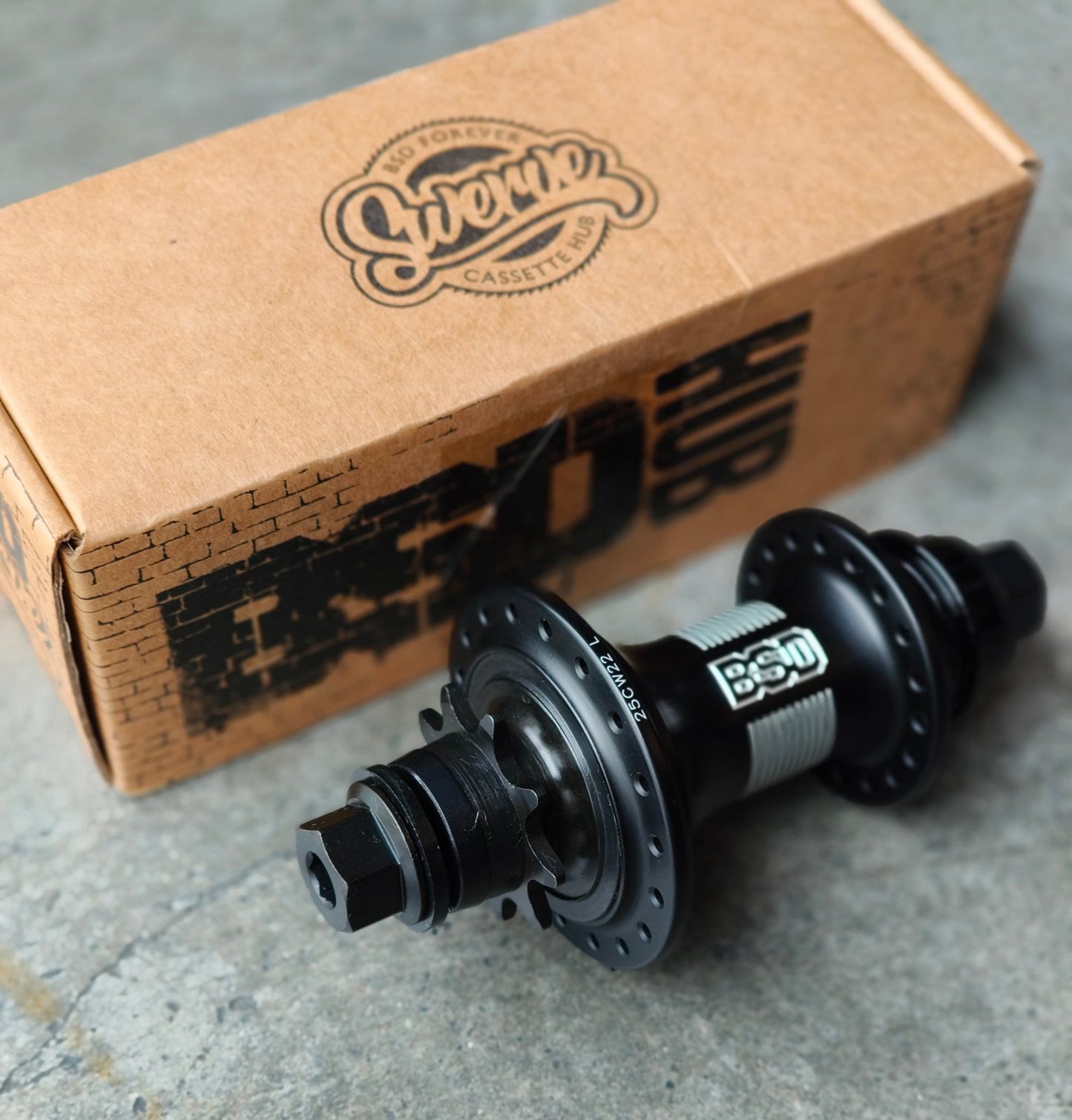 BSD- Swerve Cassette Hub, Female, LSD