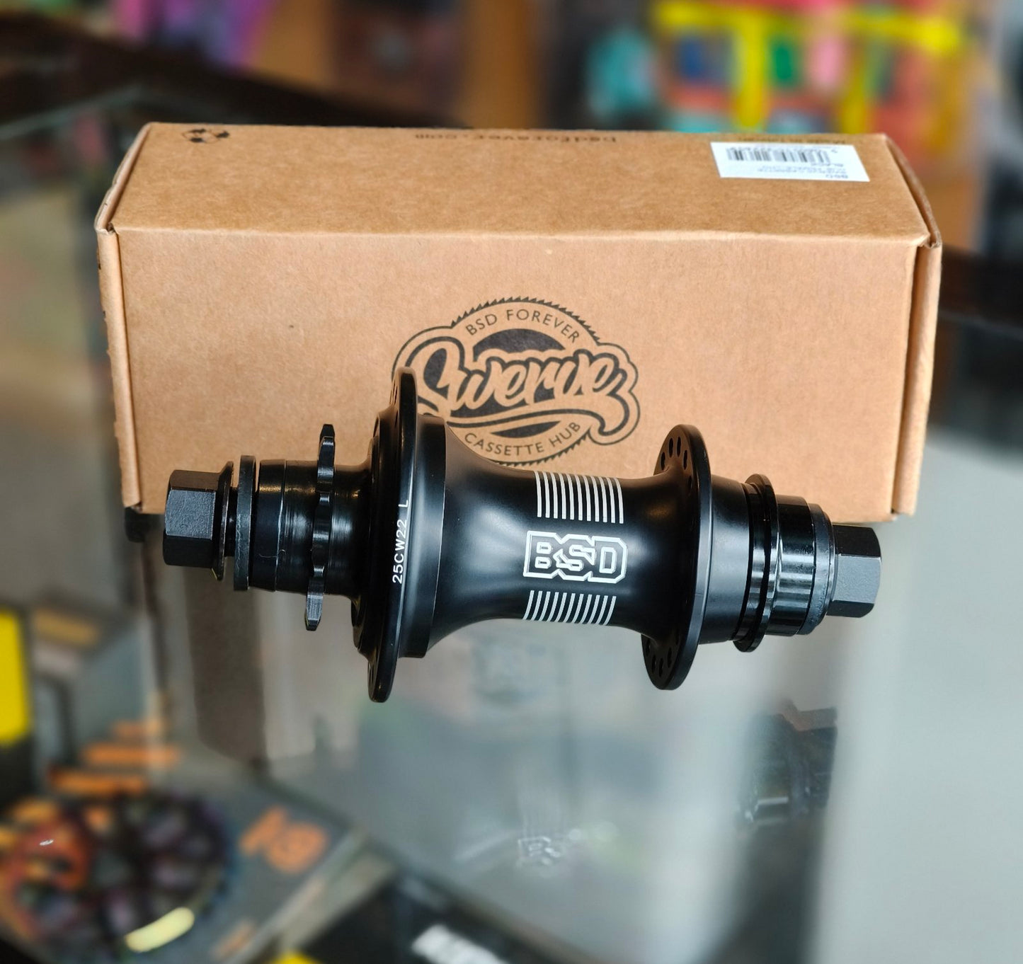 BSD- Swerve Cassette Hub, Female, LSD