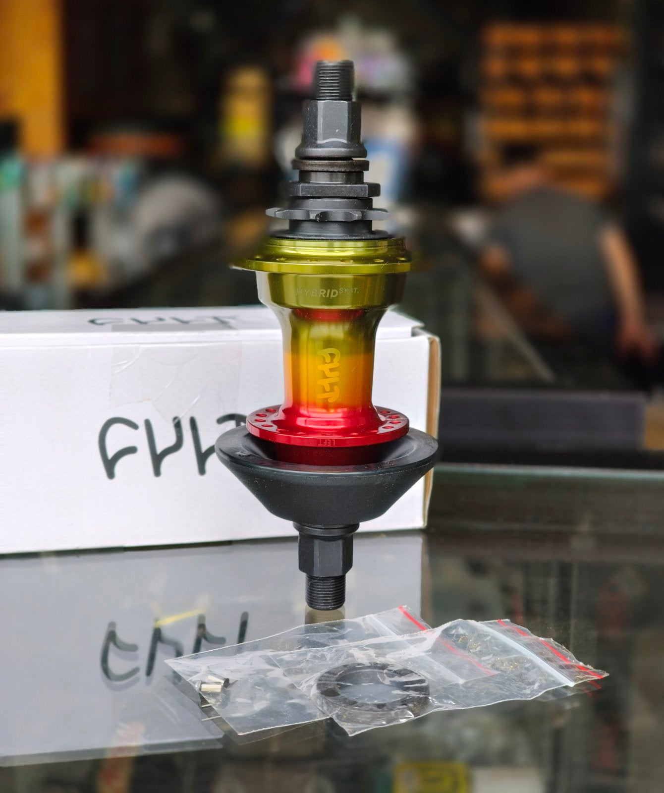 Cult Crew RASTA Hybrid Rear Hub w/ Non Drive Guard (LSD/ RSD)