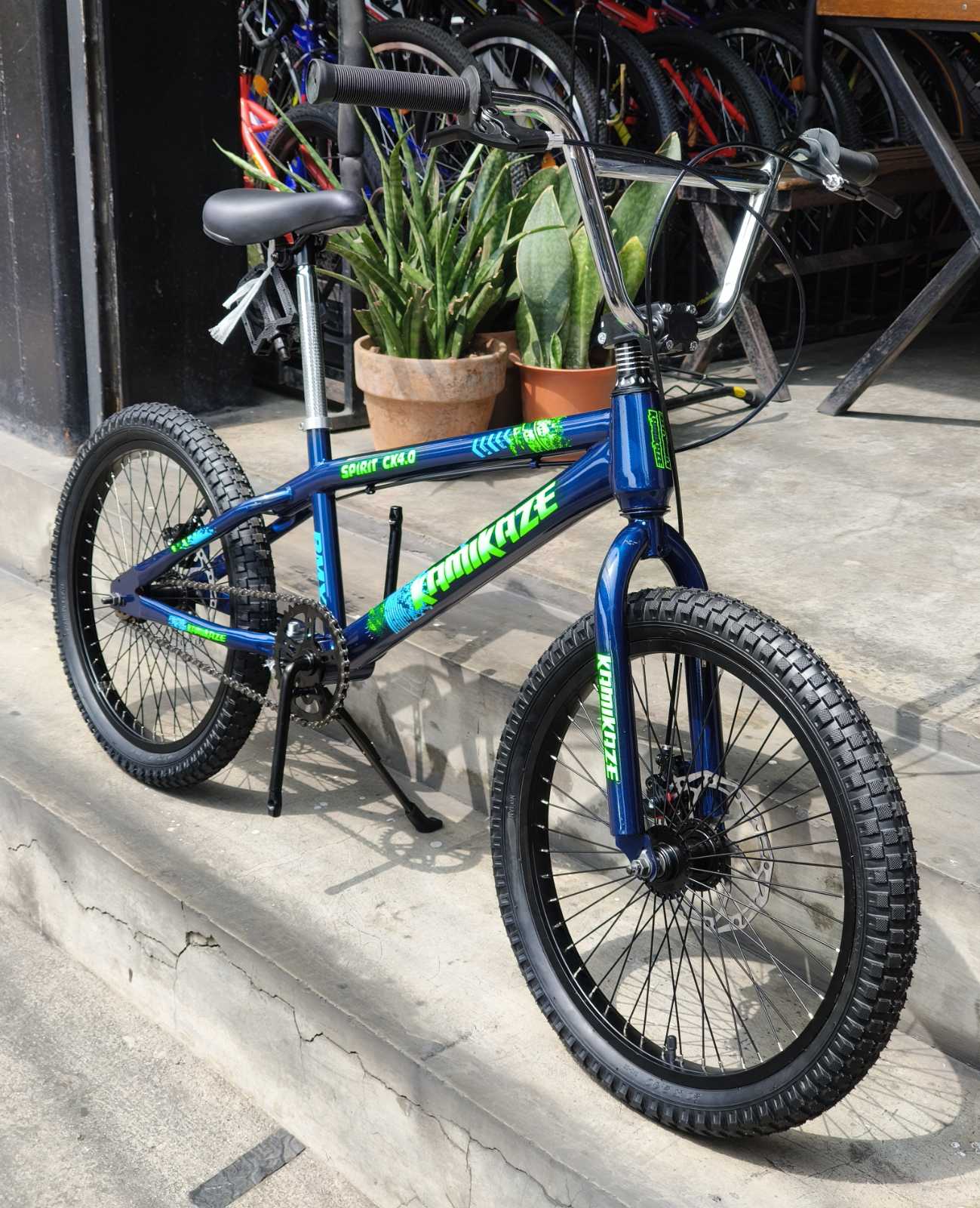 Z- Bike 20 BMX Kamikaze Metallic Blue